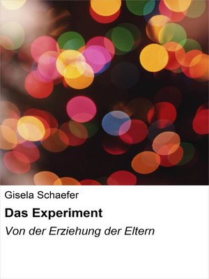 cover image of Das Experiment